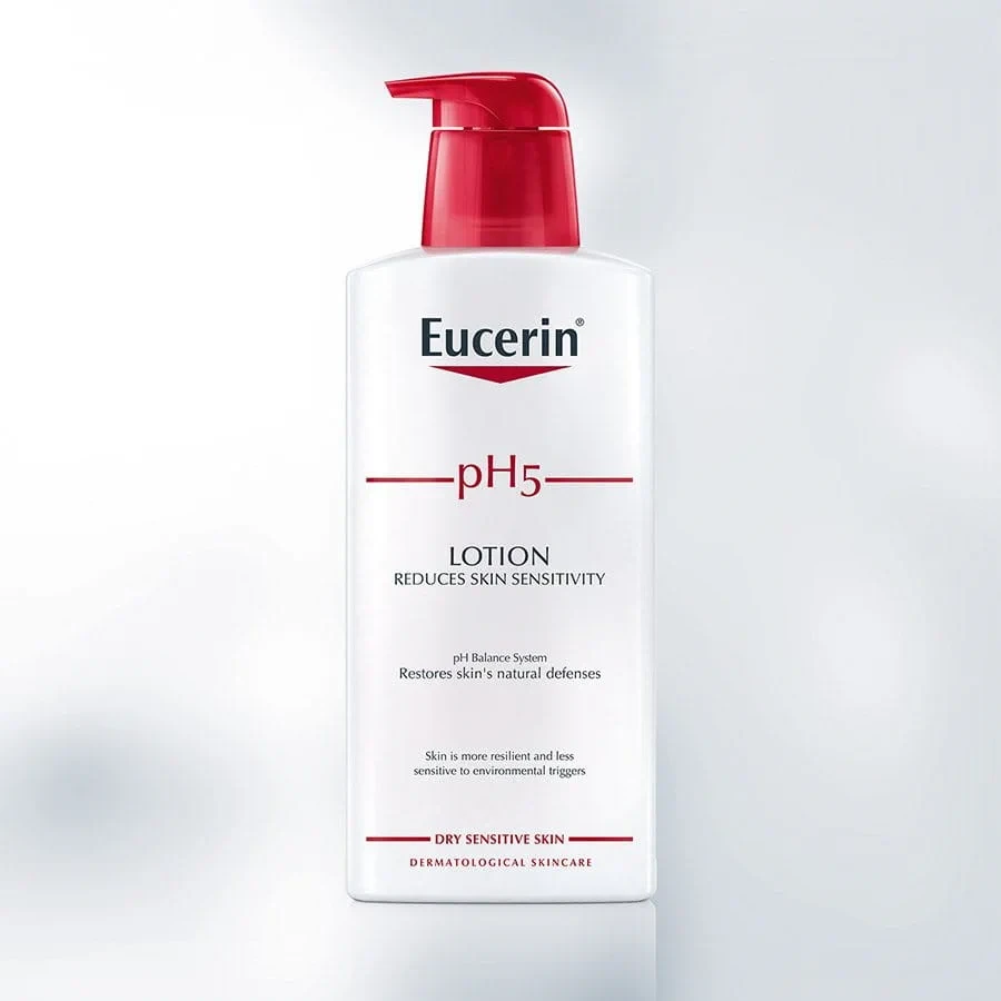لوشن الجسم للبشرة الحساسة من يوسيرين |  Eucerin pH5 Body Lotion 400 ml