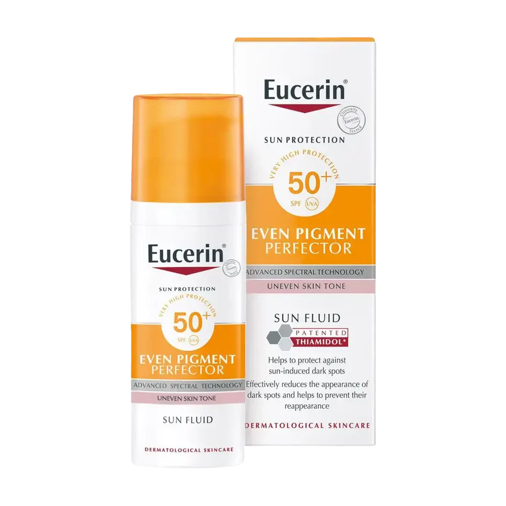 سائل الحماية من الشمس المضاد للتصبغ من يوسرين | Eucerin Even Pigment Perfector Sun Fluid SPF 50+