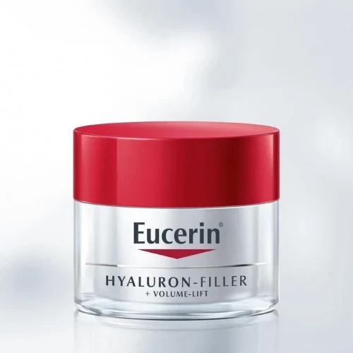 الكريم الليلي المضاد للشيخوخة للبشرة الجافة من يوسيرين | Hyaluron-Filler + Volume-Lift Night