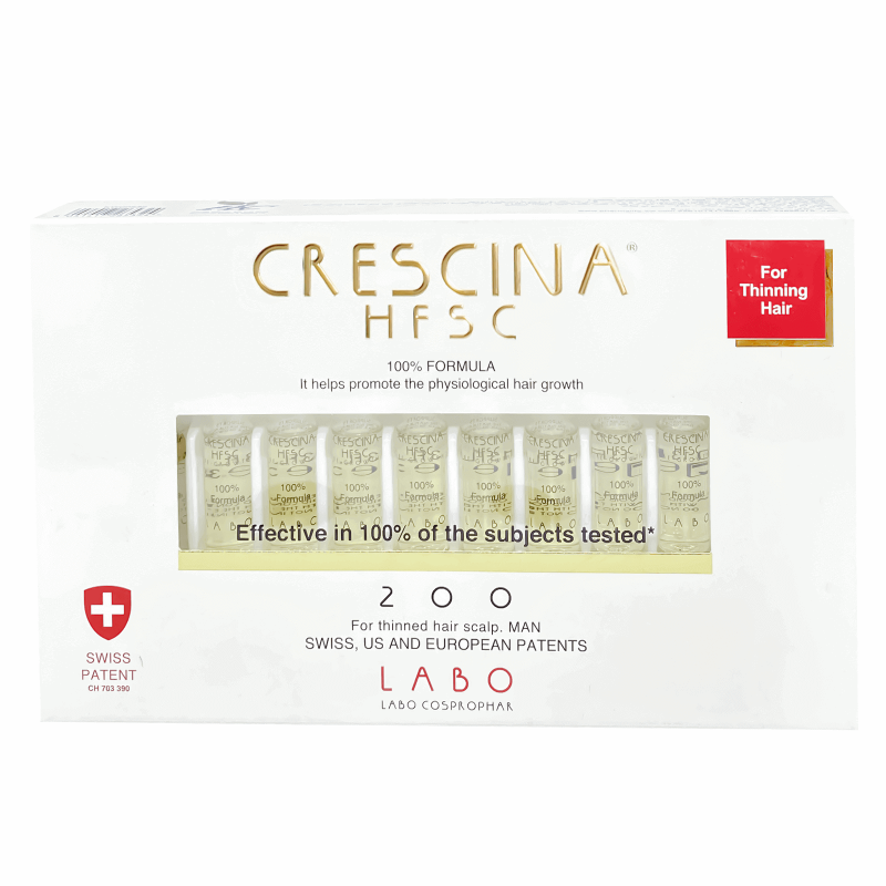كريشينا لإصلاح الشعر للرجال تركيز 200 ( إعادة نمو ) من لابو | Crescina Transdermic HFSC 200 MAN 20 FL