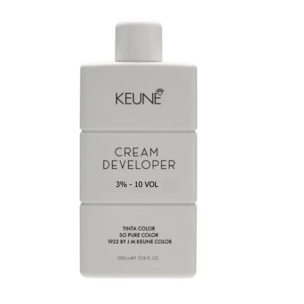 كريم أكسجين المطور 3 %  - تركيز 10 من كيون | Keune Cream Developer 10Vol 3%