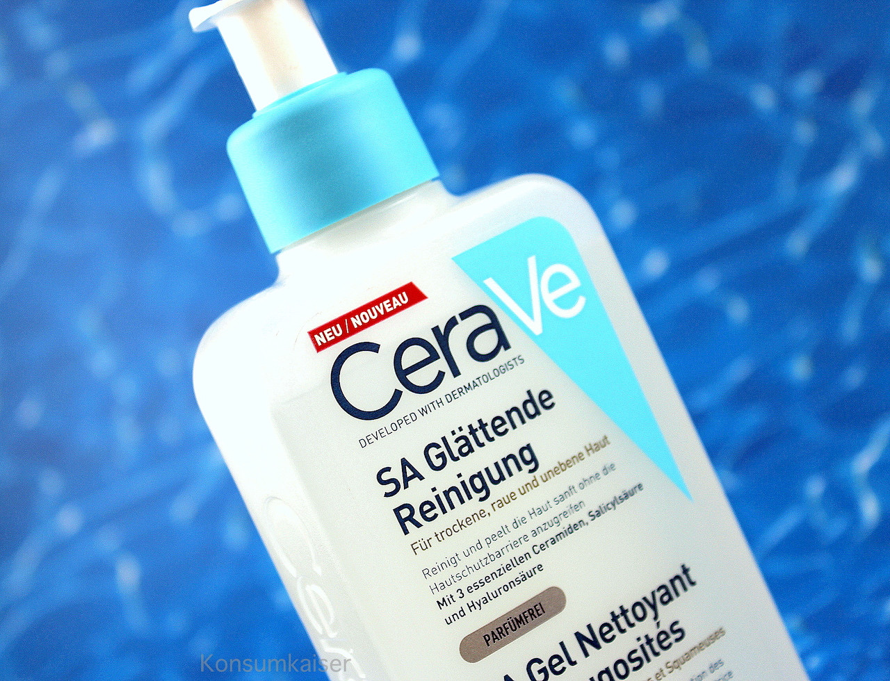 غسول مجدّد ومعزّز بحمض الساليسيليك من سيرافي  | CeraVe SA Glattened Reinigung