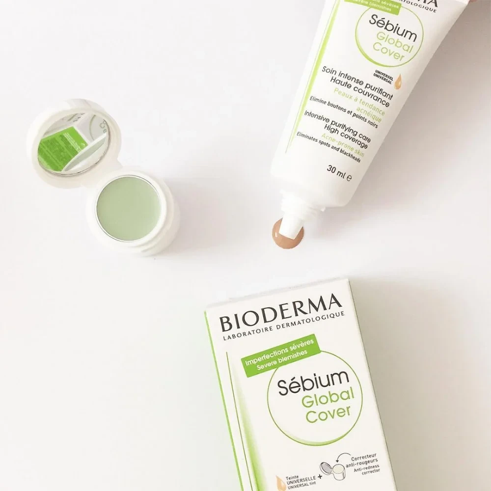 سيبيوم كريم عالمي لحب الشباب 30 مل  من بيو درما | BIODERMA Sébium Global Cover 30ml