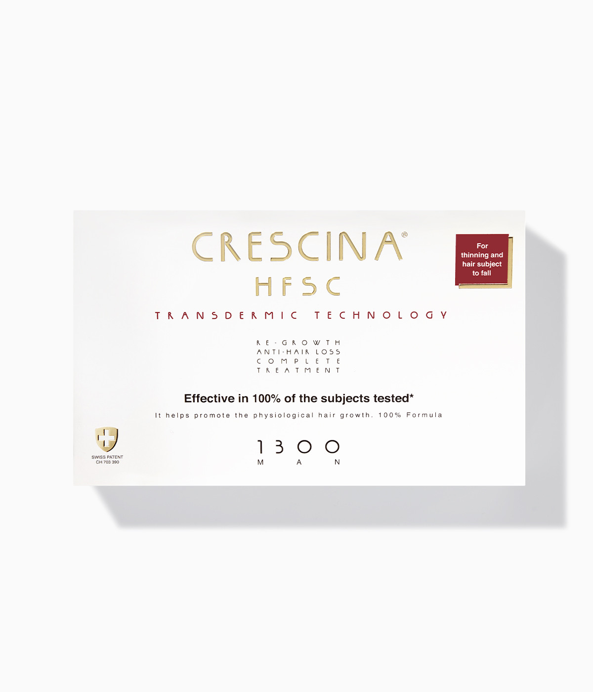 كريشينا علاج كامل للرجال تركيز 1300 ( إعادة نمو ) من لابو | Crescina Transdermic HFSC 1300 MAN 10+10 Vials