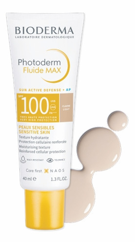 واقي شمس فوتوديرم فلويد ماكس لون فاتح من بيو درما | photoderm fluide max spf 100