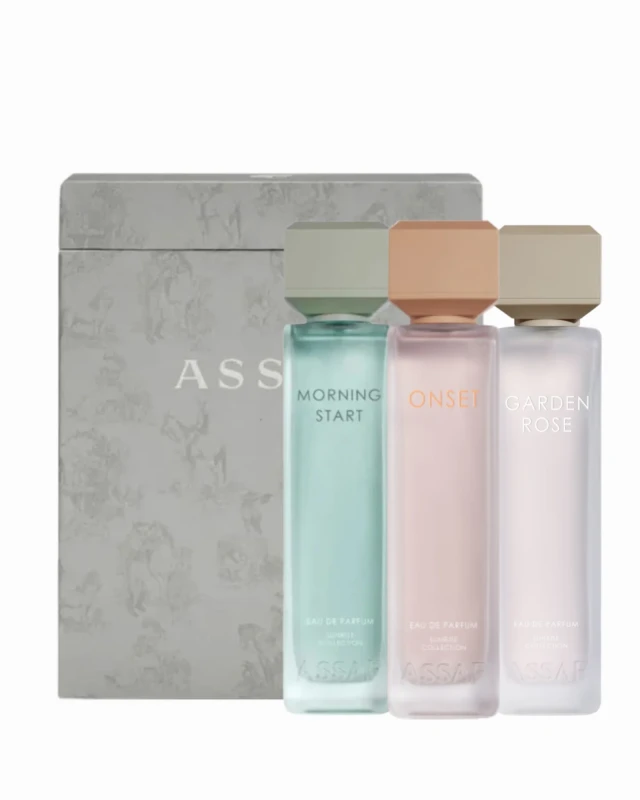 مجموعة مورننج من عساف للجنسين | 3 عطور 200 مل