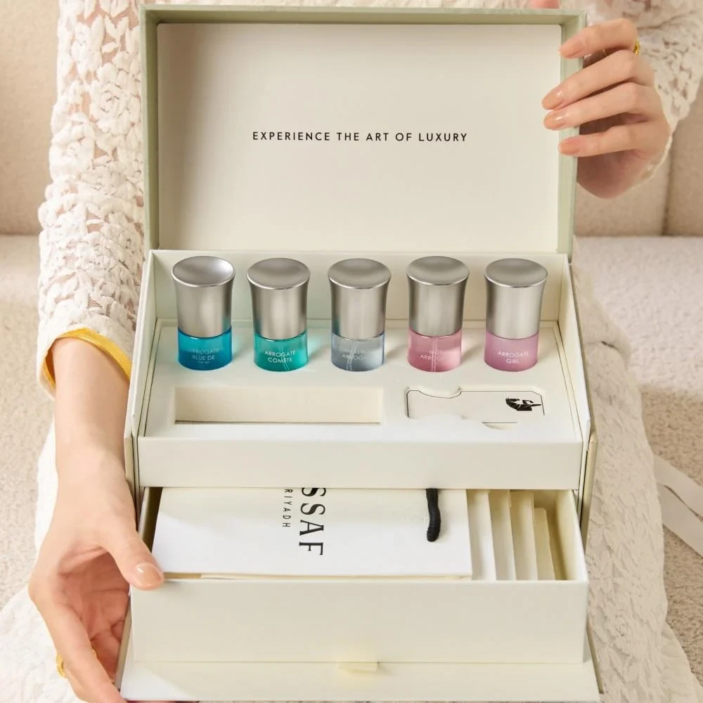 مجموعة عساف ديسكفري اروقيت | مكونه من 5 عطور عبوة 10 مل